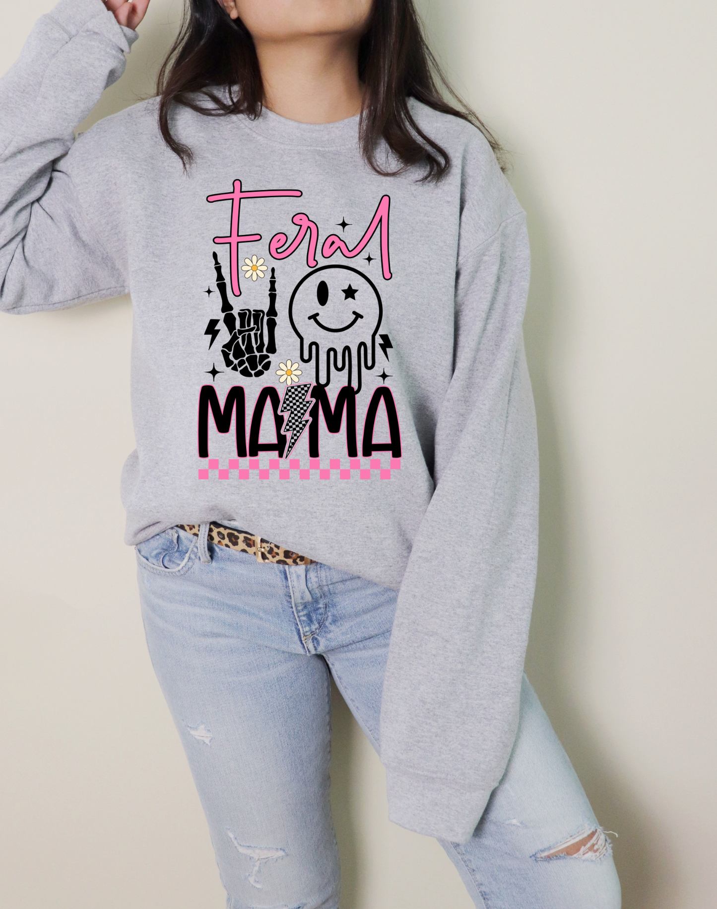 FERAL MAMA - DTF Transfer | Ready to Press DTF