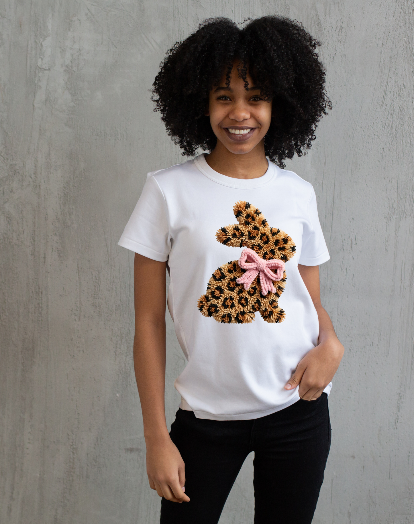 LEOPARD BUNNY - DTF transfer