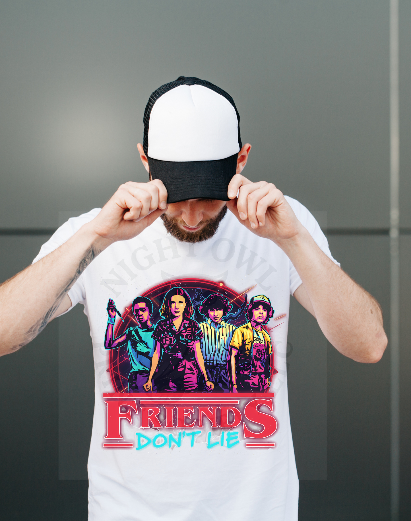 FRIENDS DON'T LIE 1 - DTF transfer