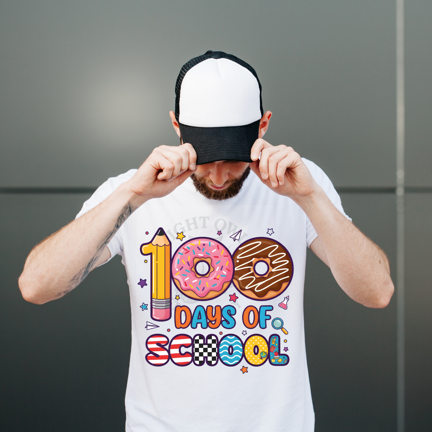 100 Days Of School Donuts - DTF Transfer