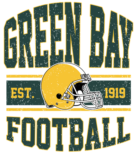 🟢 GREEN BAY FOOTBALL DTF TRANSFER 🟡