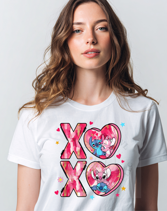 CUTE ALIEN XOXO - DTF transfer