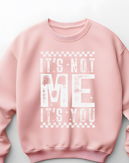 IT'S NOT ME IT'S YOU  -DTF transfer