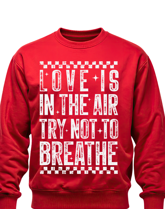 LOVE IS IN THE AIR  -DTF transfer