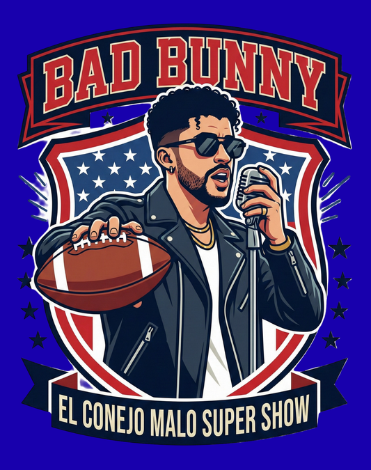 EL CONEJO MALO - DTF Heat Transfer - FootBall Inspired Design