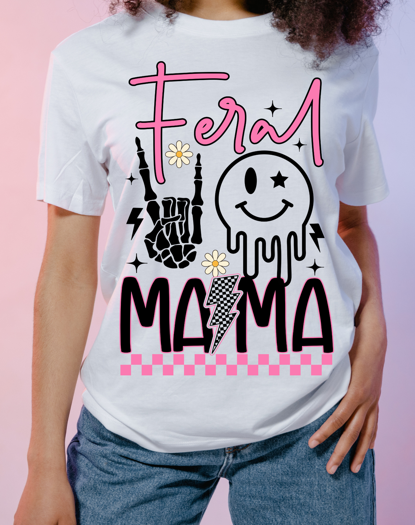 FERAL MAMA - DTF Transfer | Ready to Press DTF