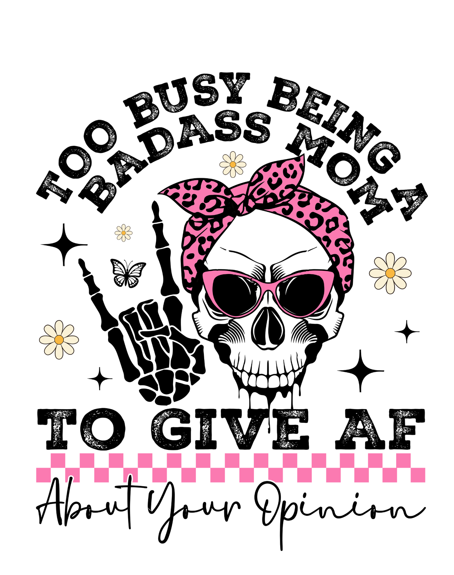 BADASS MOM - DTF Transfer | Ready to Press DTF