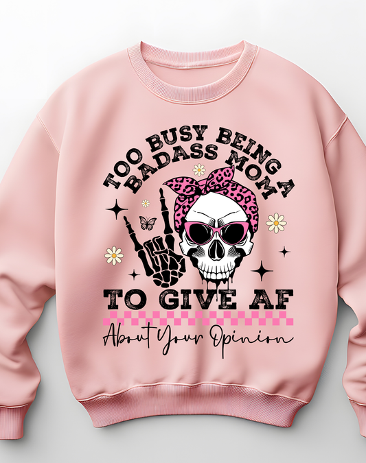 BADASS MOM - DTF Transfer | Ready to Press DTF