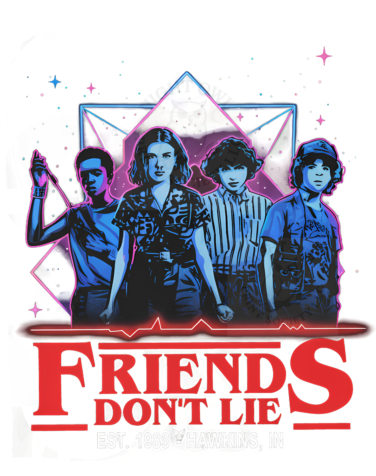 FRIENDS DON'T LIE  2 - DTF transfers