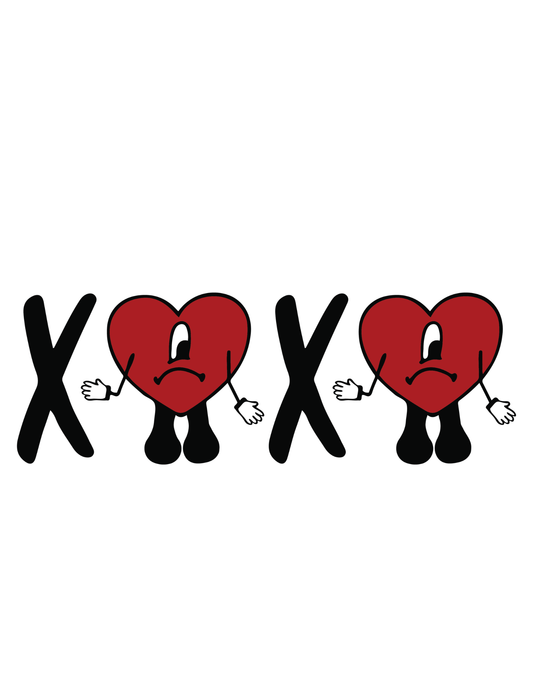 XOXO <3 - DTF transfer