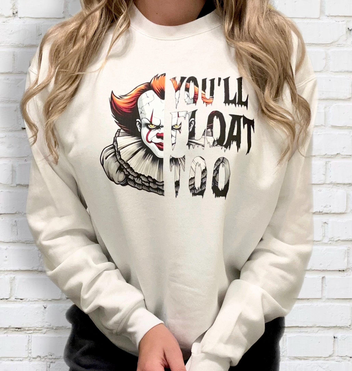 Pennywise DTF Transfer - "You'll Float Too"