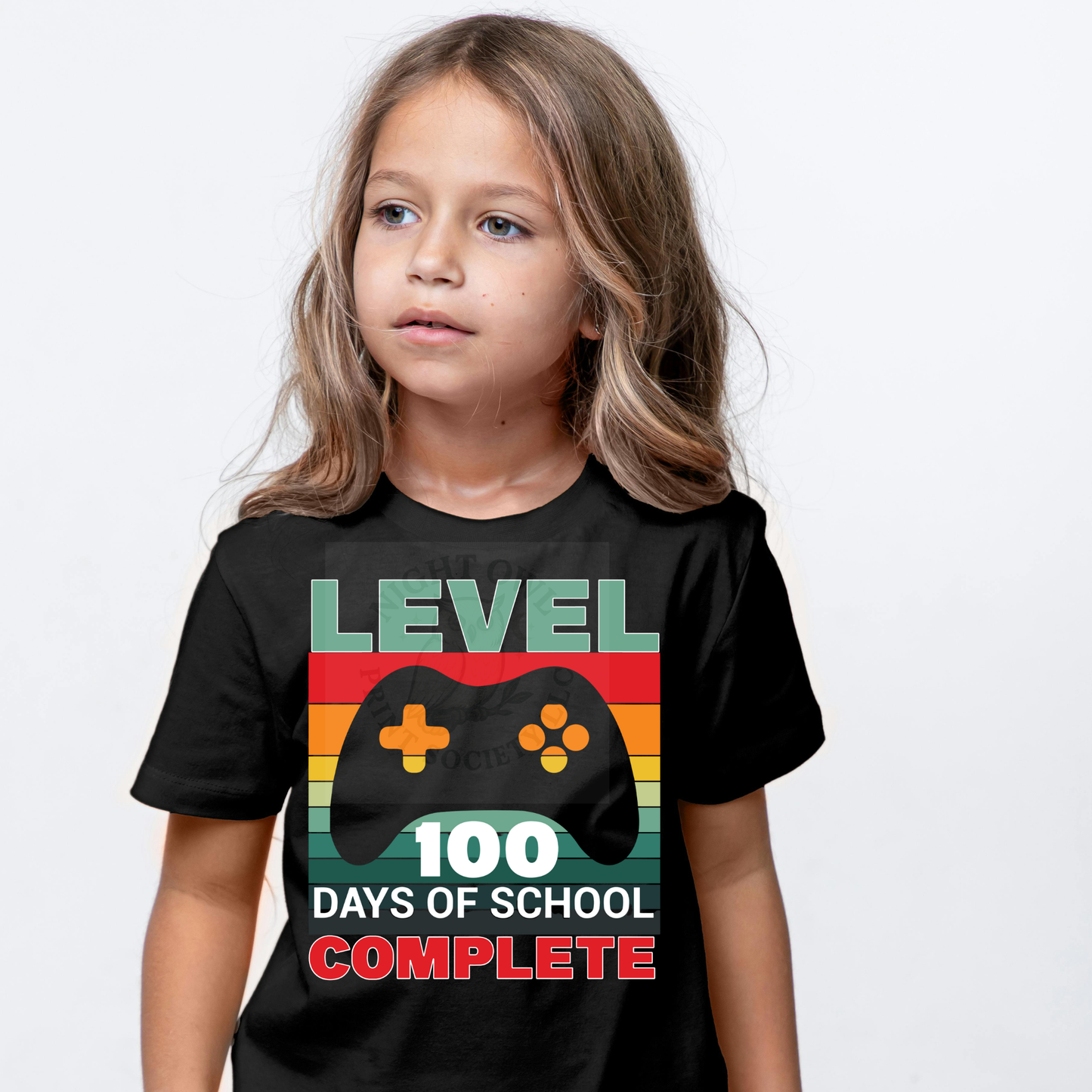 100 Days Of School Level Complete - DTF Transfer
