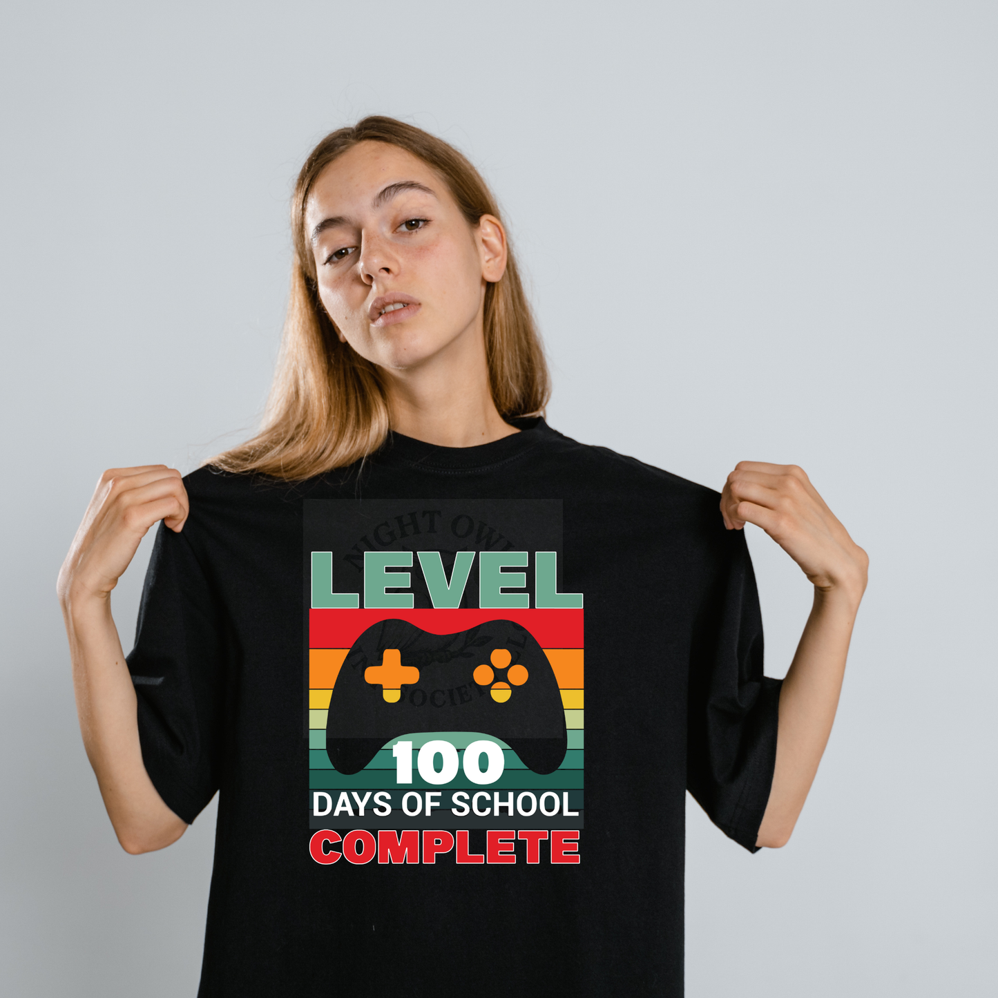 100 Days Of School Level Complete - DTF Transfer