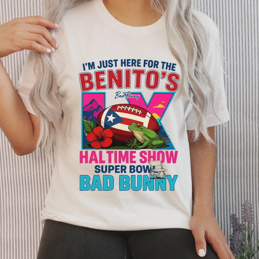 Benito's Show  DTF Heat Transfer - FootBall Inspired Design
