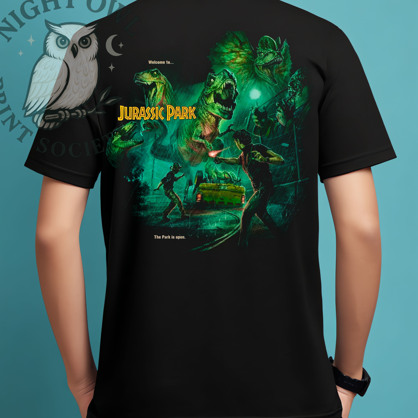 Retro Dinosaur Adventure DTF Transfer