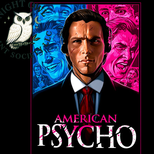 Psycho Thriller Inspired DTF Transfer - Retro Horror Style