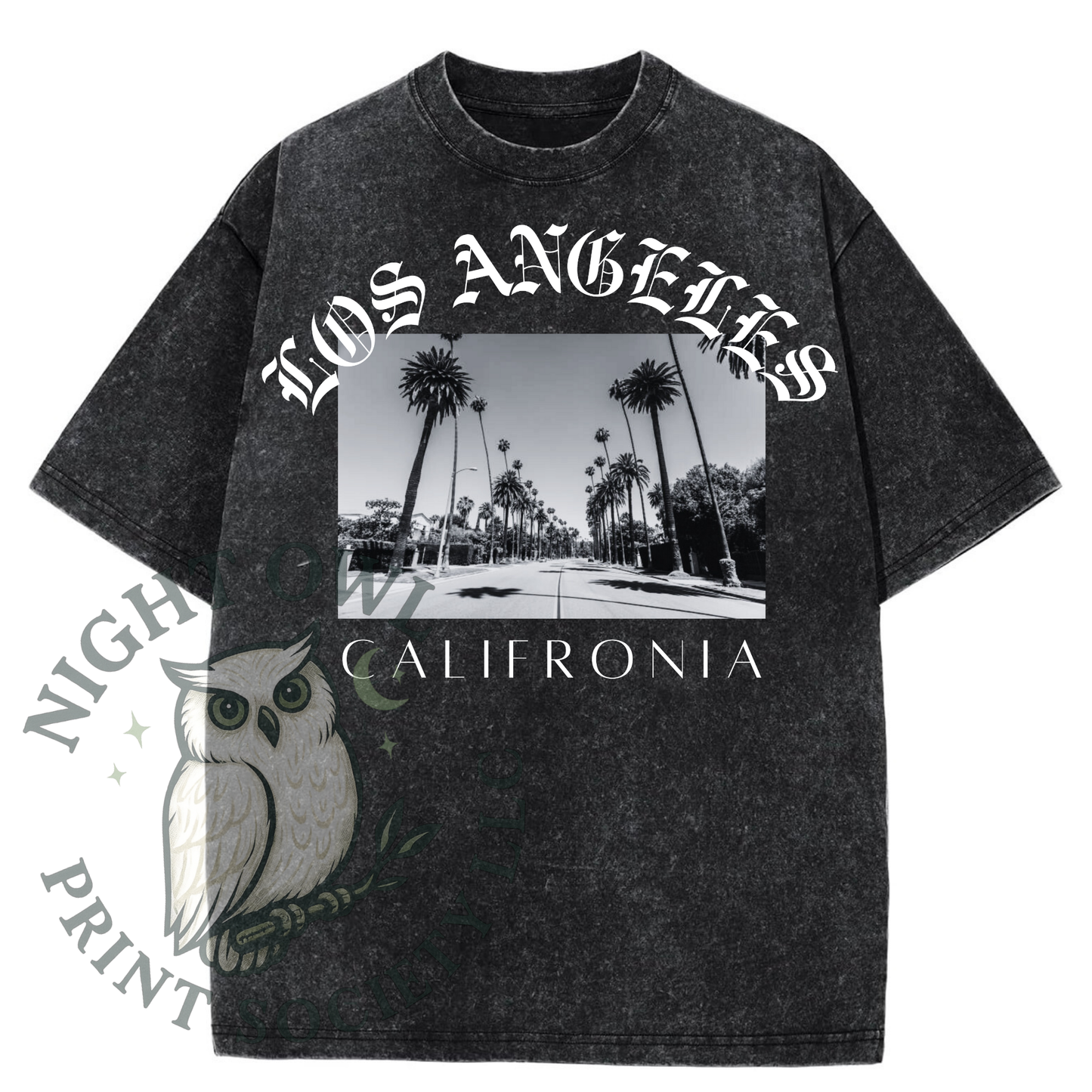 Los Angeles Vintage Graphic Tee | Retro California Style