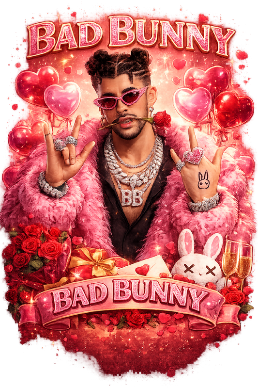 Bad Bunny  -DTF transfer